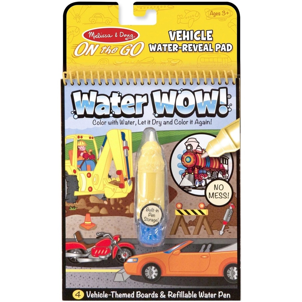 Melissa & Doug On The Go Water Wow! - Vehicles